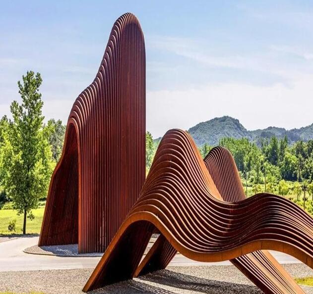 阳明锈钢板造型